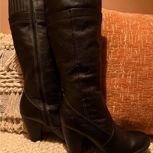 b.o.c. Black Heeled Boots